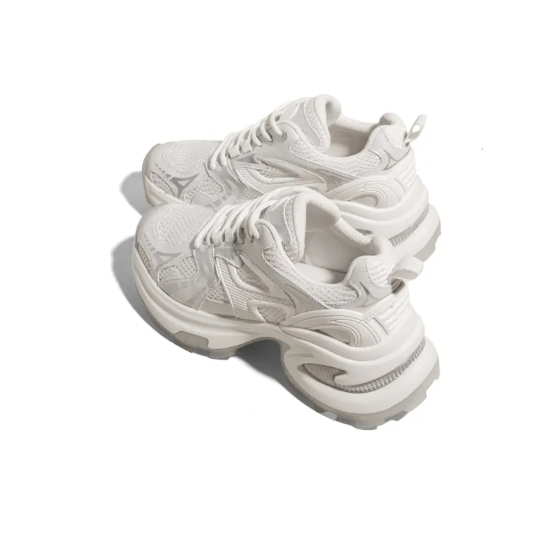KODI Wear-resistant Lightweight Breathable And Non-slip. Low-Top Chunky Sneakers Women's-20