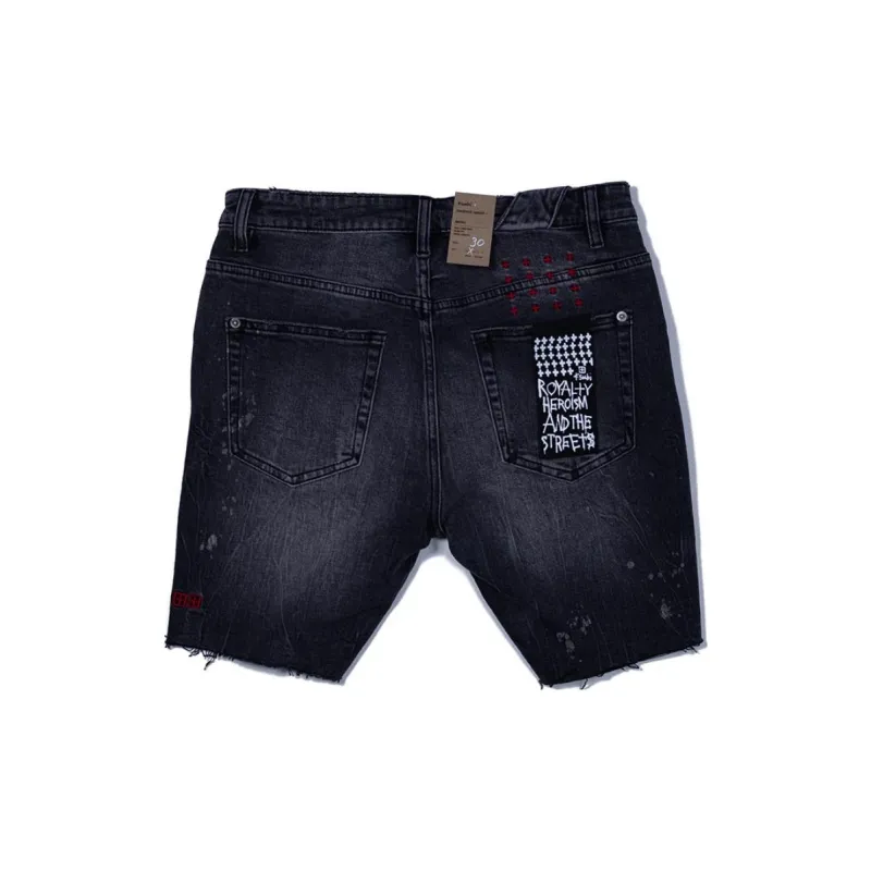 Ksubi Denim Shorts Men Black-1