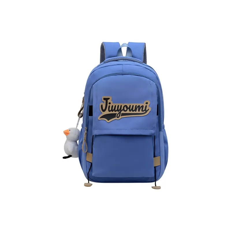GEERDUN Nylon Backpack Regular Unisex Black/White/Red/Khaki/Blue-9