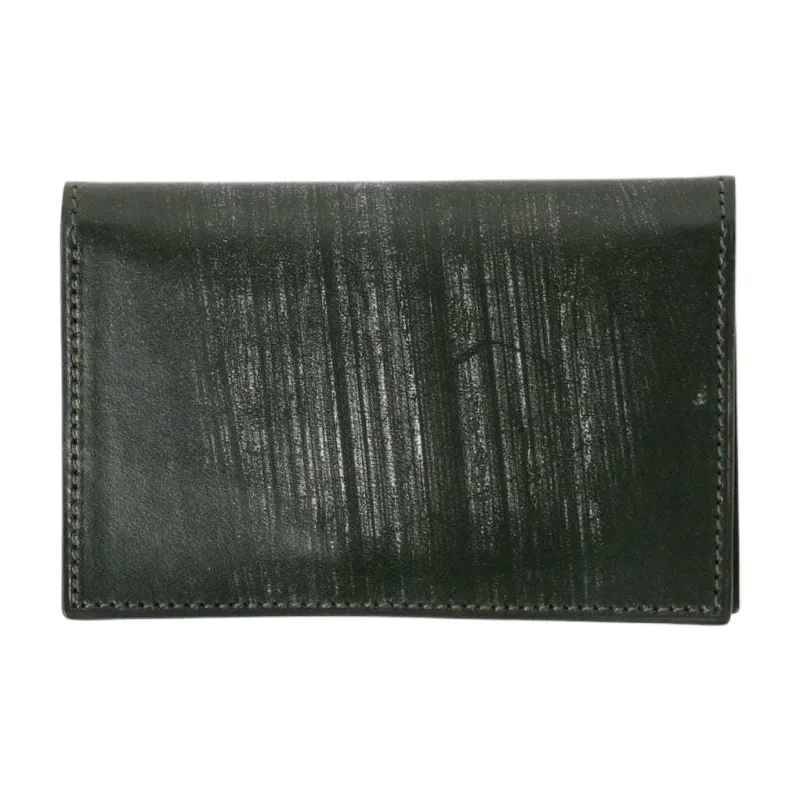 Beams Cow Leather Wallet Unisex Black/Brown/Green/Marine Blue-7