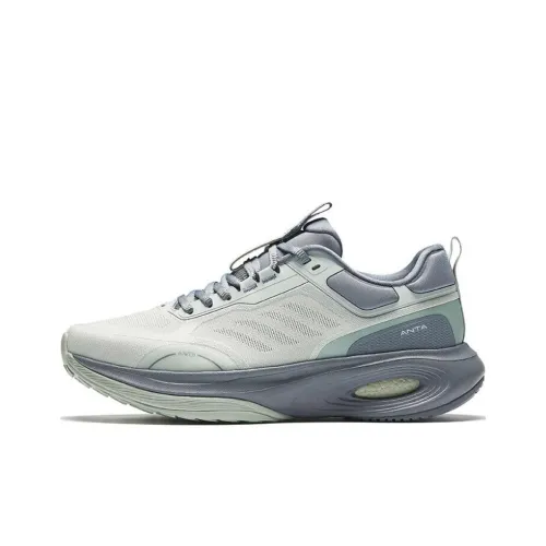 Anta Linghui Cushioning Low-Top Training Shoes Men's Green Gray