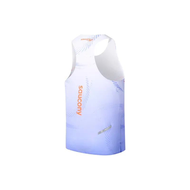 Saucony Tank Tops Men's Berry Purple-1