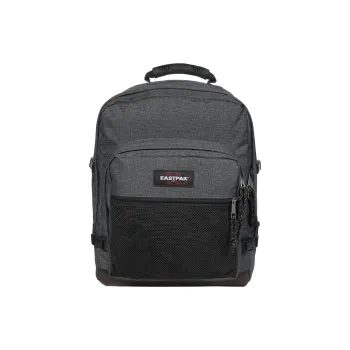 EASTPAK Nylon With Polyester Backpack Large Size Unisex Black Gray Color