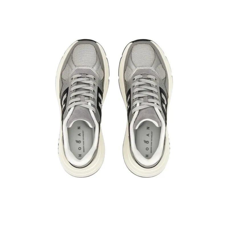 HOGAN H669 Side Logo Patch Low Top Sneakers Women's-4