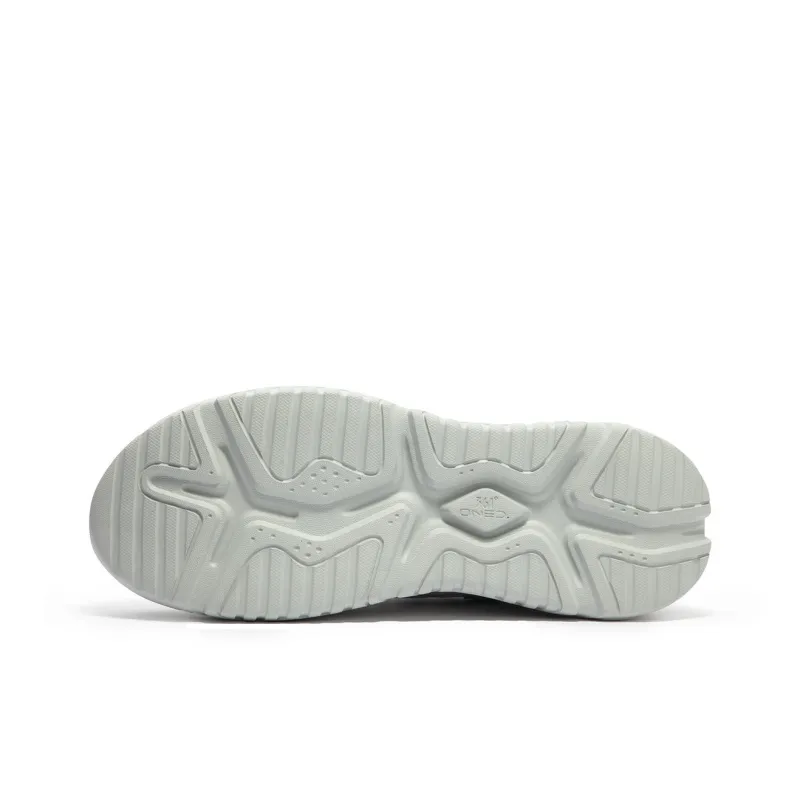 361° Cushioning Abrasion Resistant Breathable Low Top Casual Running Shoes Men's Gray-5