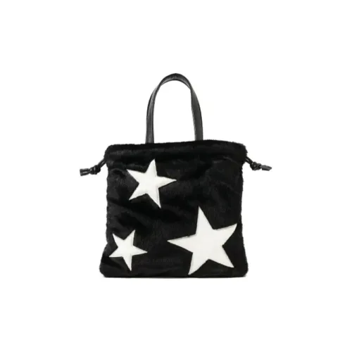 Beams Polyester Handbag Women's Gray/Black