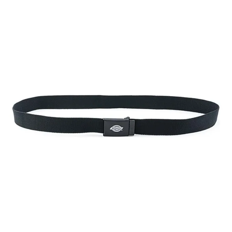 Dickies Logo Identification Polyester Belt Unisex Asphalt Black/Camo Width: 4cm-0