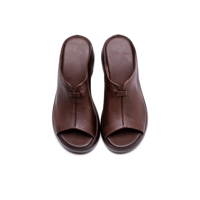 Jay Slide Slippers Women's Coffee/Black-3