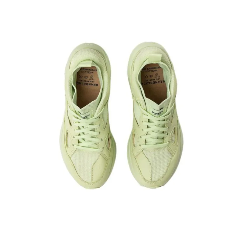Vibram x BRANDBLACK Aura Low-Top Casual Shoes Women's Lime-4