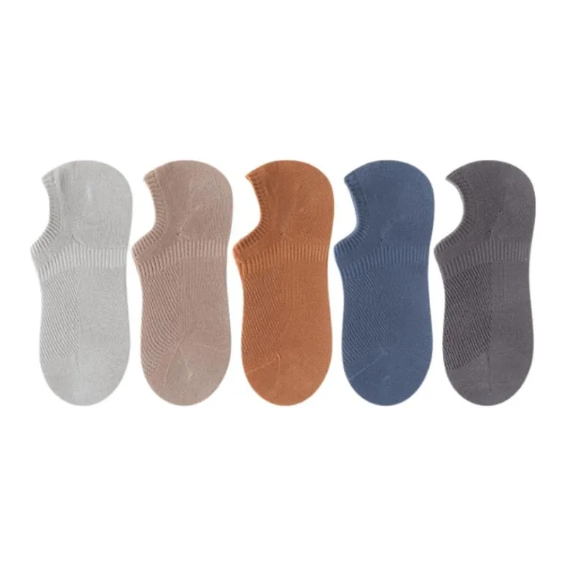 Urban Beauty No Show Socks Men's 5 Pack-2