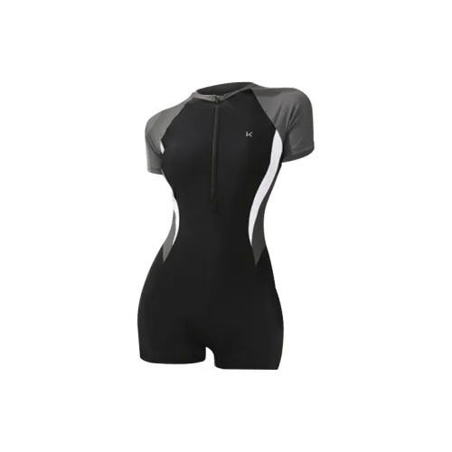 Keep One-Piece Swimsuits Women's Black