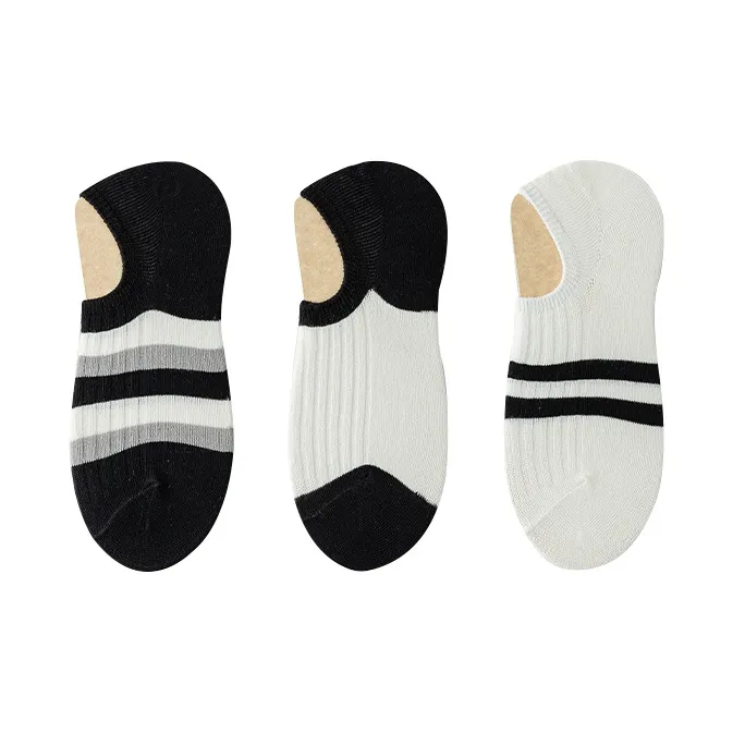 MIIOW No-Show Socks Men's 3 Pack-3