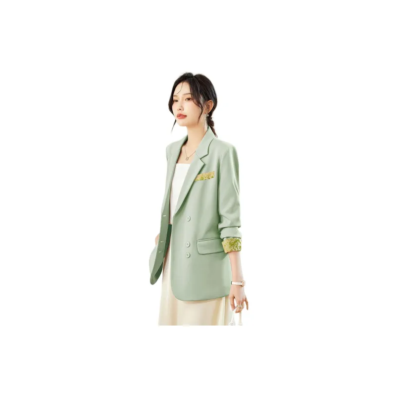 TERRE BLEUE Business Suit Women's Green-2