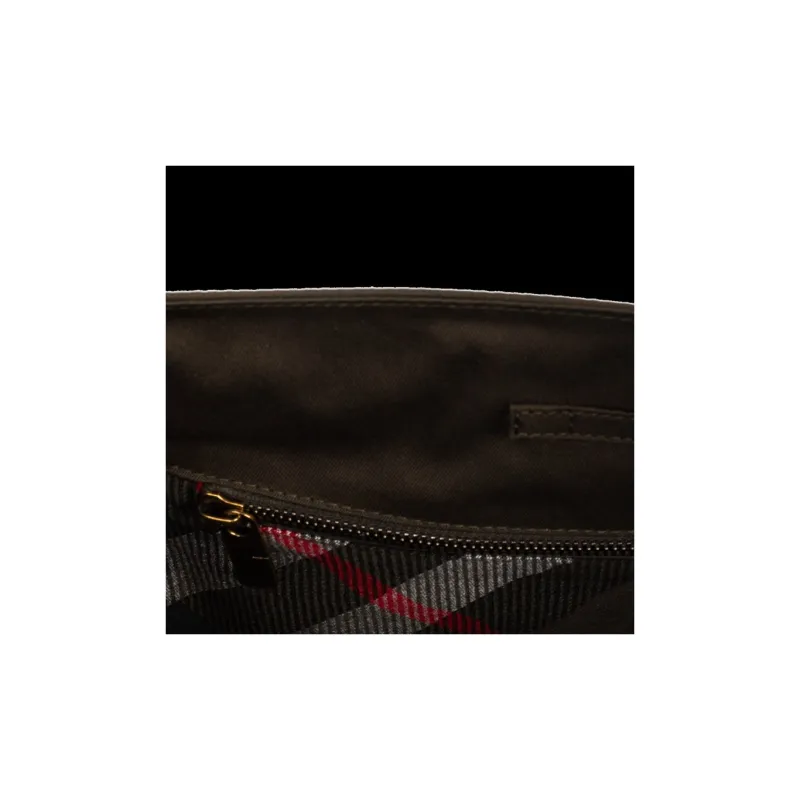 Burberry Trench Fabric Tote Bag Shopping Bag Handbag Men's Green-3