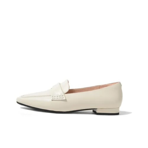 STEVE MADDEN Loafers 1.5cm Women's Ecru