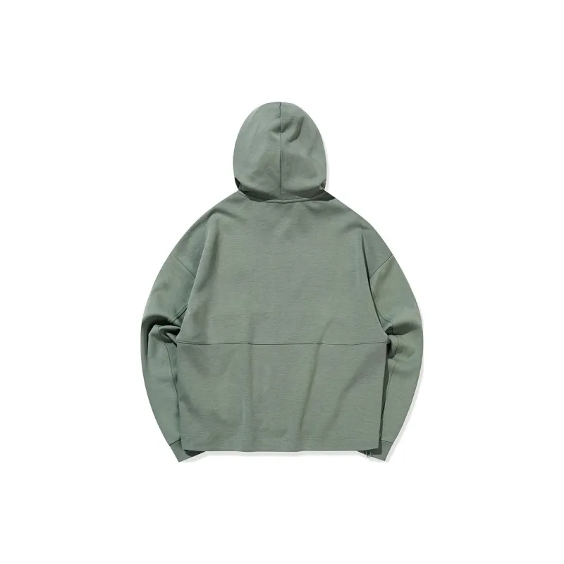 QIAODAN Sweatshirt Women's Oil Gray Green-1