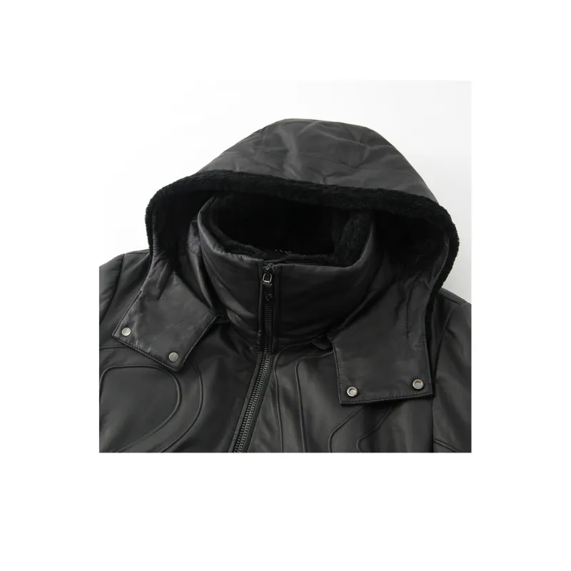 RARE Leather Jacket Men's Black-2