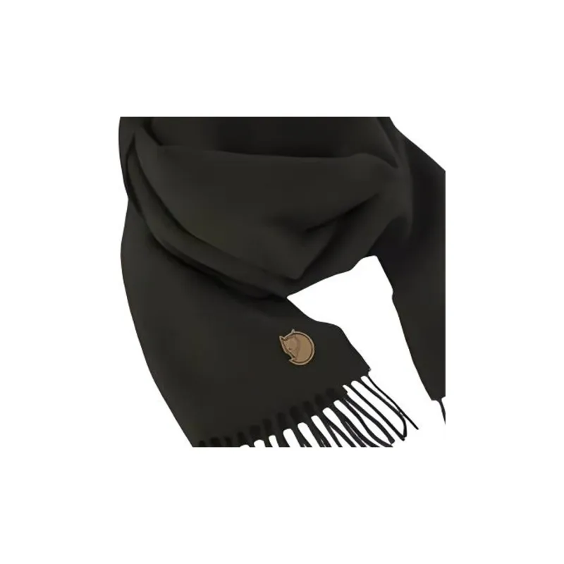 Fjallraven Wool Knit Scarves Unisex Forest Gray-2