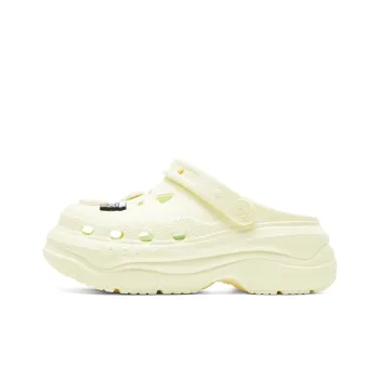 PEAK Clogs Women's White Light Yellow