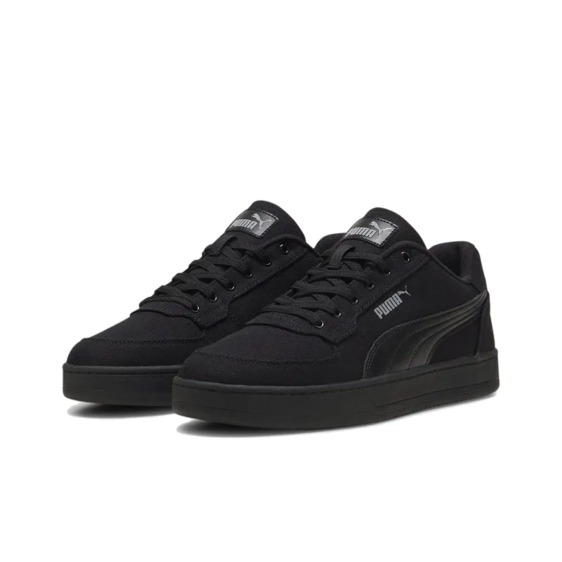 PUMA Caven Non-slip Lightweight Low-Top Skateboard Shoes Unisex Black-2