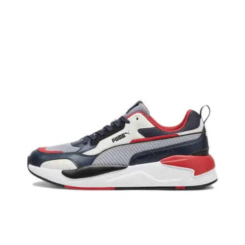 PUMA X-Ray 2 Training Shoes Unisex Low-Top Dark Blue/Red/White