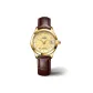 Gold Case Gold Dial Brown Leather Strap[Women's]