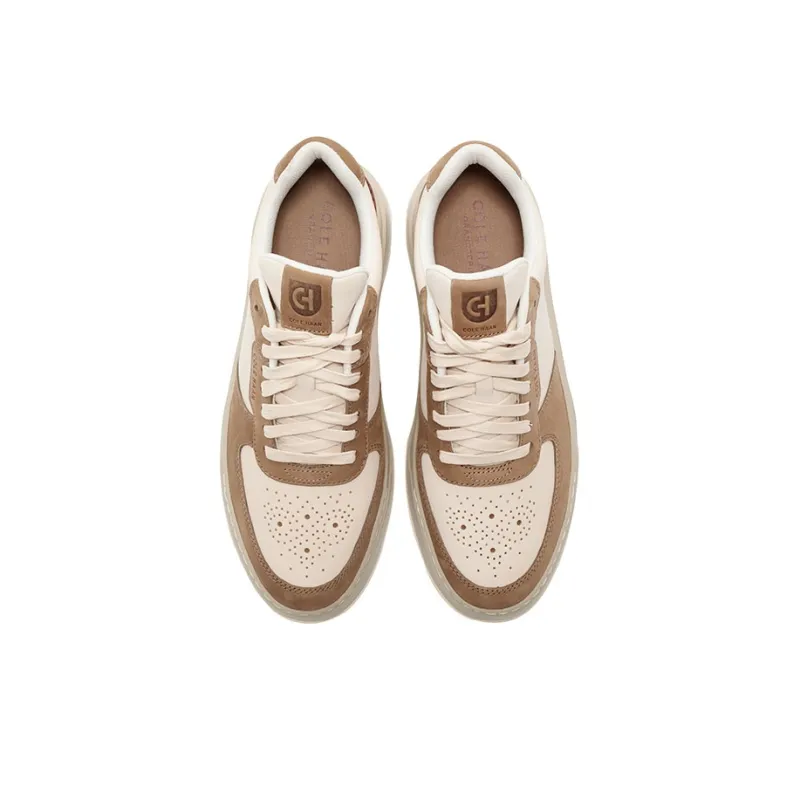 COLE HAAN Coverage Slip Resistant And Abrasion Resistant Low Top Skateboard Shoes Men's Beige Brown-3