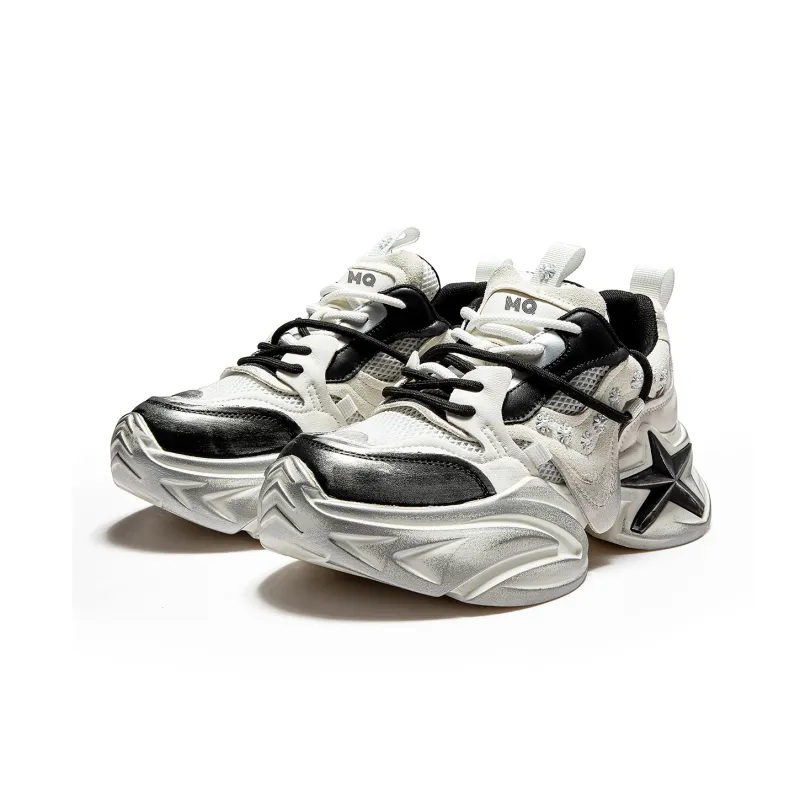 MQ Anti Slip Wear Resistant Low Top Chunky Sneakers Women's-6