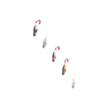 War Eagle Lead Soft Bait With Tail And Hook 8cm And 10cm Fishing Tackle Triangular Anchor Hook