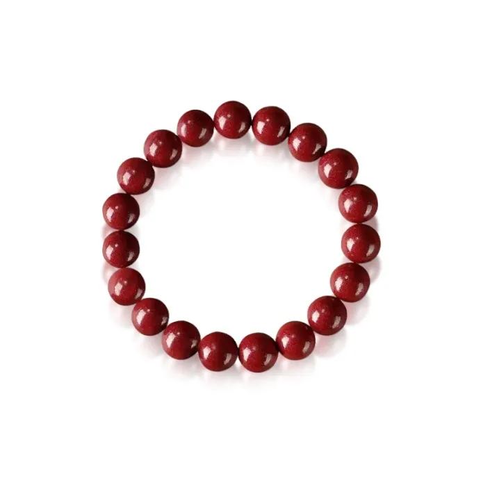 Kim Ka Fook Cinnabar Jade Bracelets Unisex-3