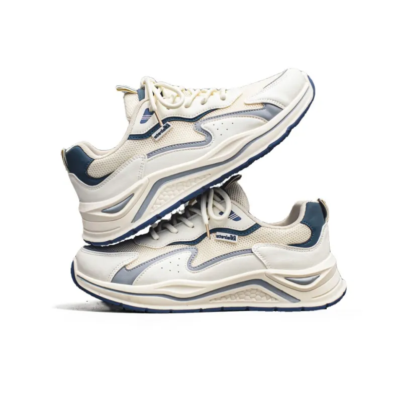 Meiretu Slip Resistant, Breathable, Lightweight Low Top Casual Running Shoes Men's-5