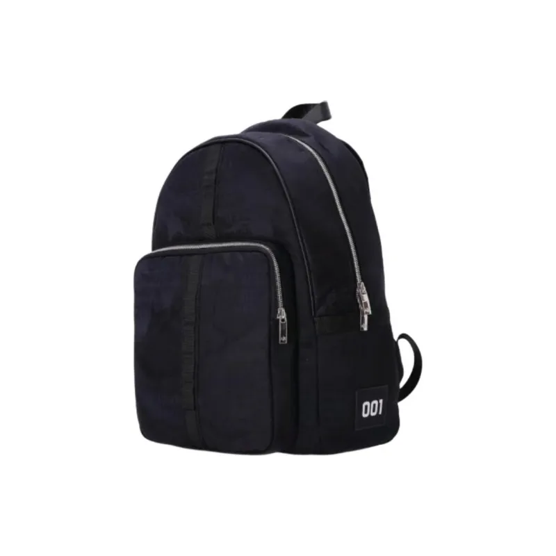 EMPORIO ARMANI Fabric Backpack Men's Blue & Black-2