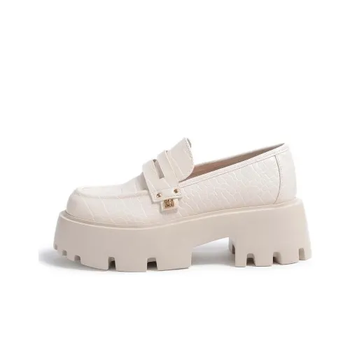 STEVE MADDEN Loafers 6cm Women's Ecru