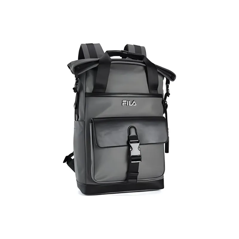 FILA Fabric Laptop Bag Backpack Extra Small Men's Lead Gray-1
