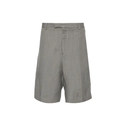 Ferragamo Slub-textured Tailored Shorts