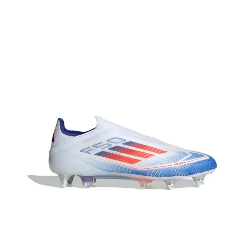 Adidas F50 Elite Laceless Sg Cloud White Solar Red Lucid Blue-1