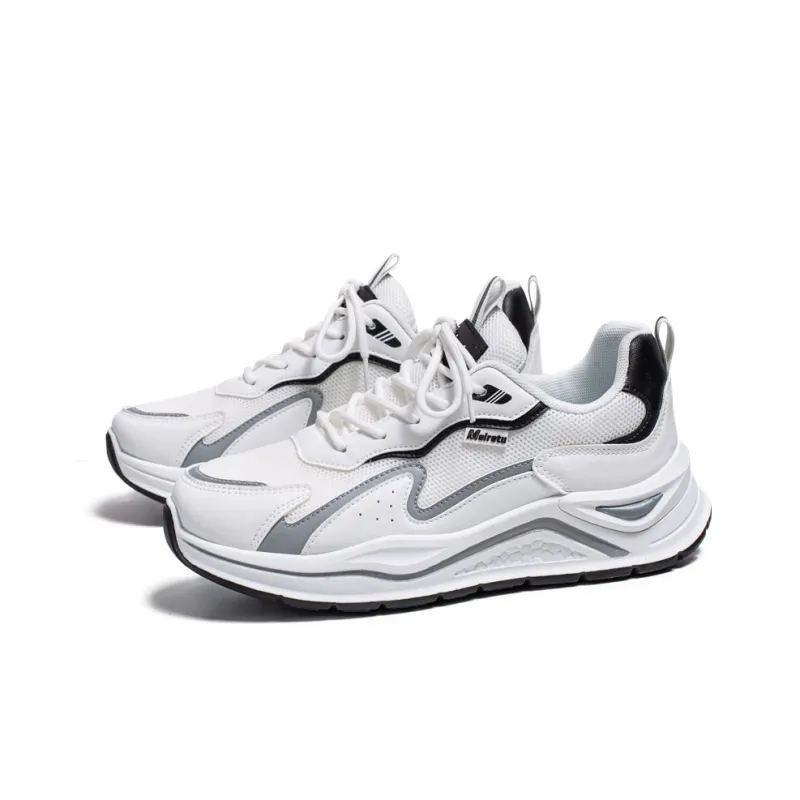 Meiretu Slip Resistant, Breathable, Lightweight Low Top Casual Running Shoes Men's-1