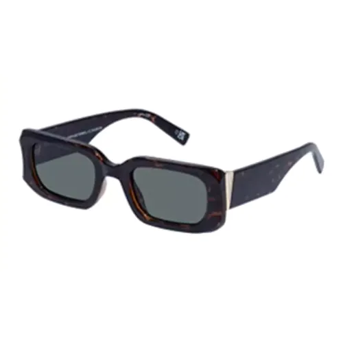 Le Specs Subject To Official Website Rectangular Sunglasses Women's Tortoiseshell