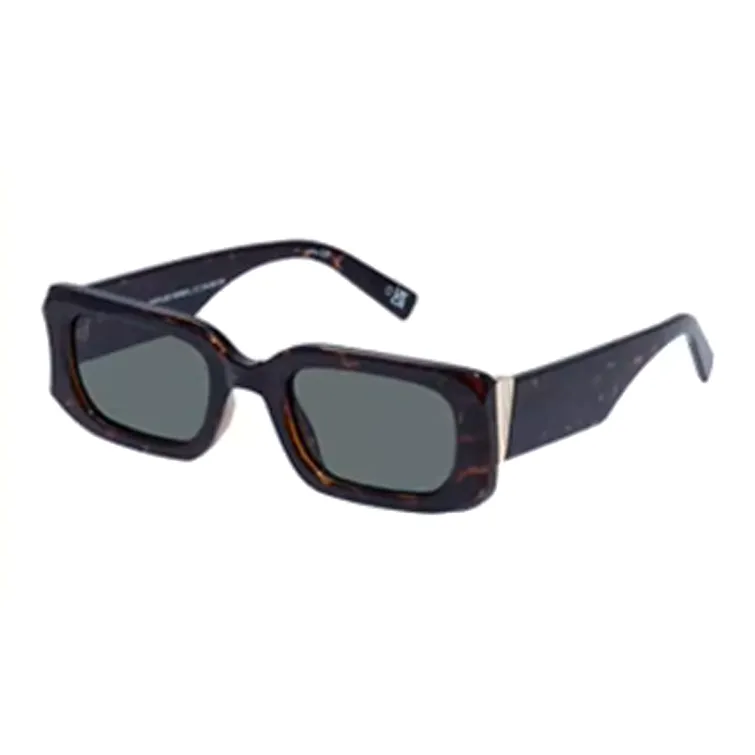 Le Specs Subject To Official Website Rectangular Sunglasses Women's Tortoiseshell-0