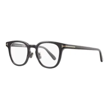 TOM FORD Plate Frame Oval Eyeglass Frames Unisex Multicolor