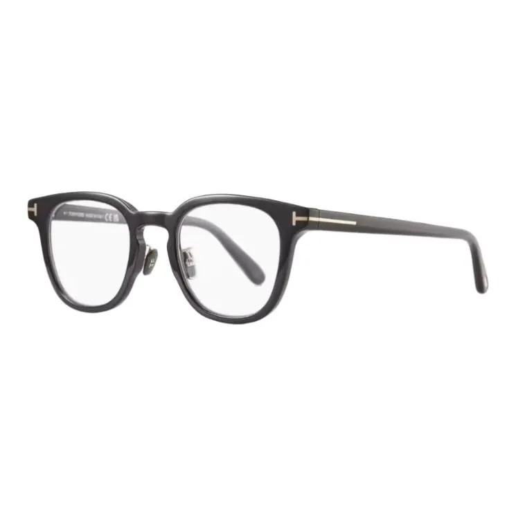 TF Plate Frame Oval Eyeglass Frames Unisex Multicolor-0