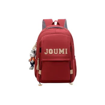 GEERDUN Nylon Backpack Unisex Black/White/Red/Blue/Khaki
