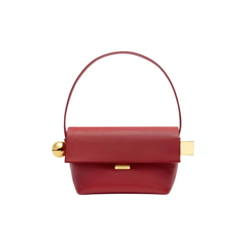 Jacquemus Le Rond Carré Logo Detailed Shoulder Bag-0