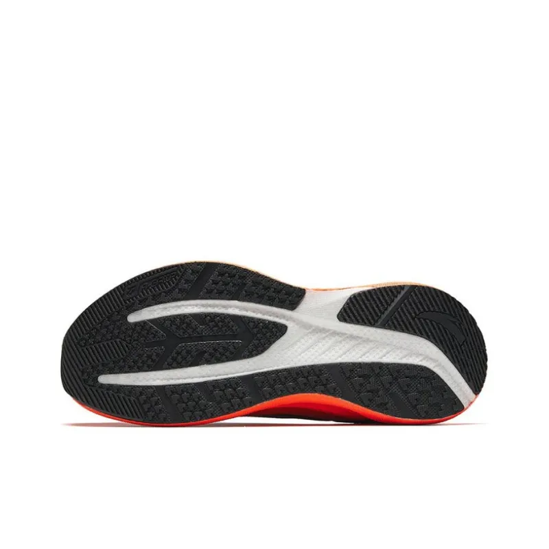 Anta Noble Journey 2nd Generation Cushioning Low-Top Running Shoes Men's Orange Black-4