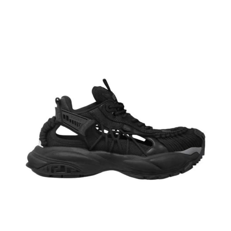 VERSACE Mercury Casual Shoes Women's Black-1