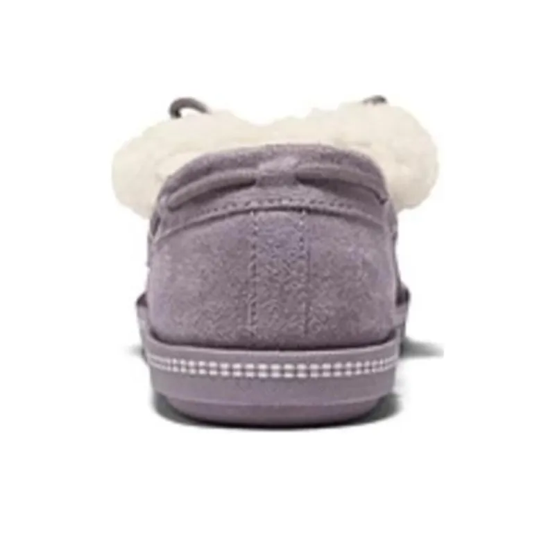 Skechers Anti Slip And Wear Resistant Warm Low Top Casual Shoes Women's Lavender-3
