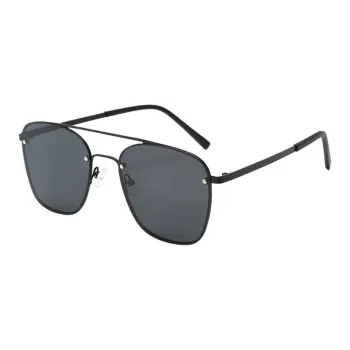 BSELEON Metal Square Sunglasses Unisex