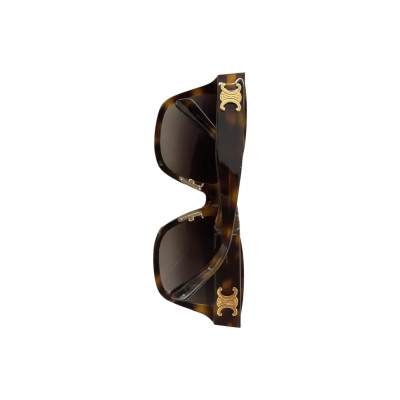 CELINE Cat Eye Sunglasses Women's Tortoiseshell-1