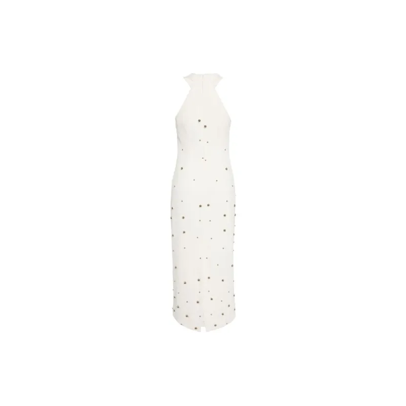 ELIE SAAB Stud embellished Midi Dress-1