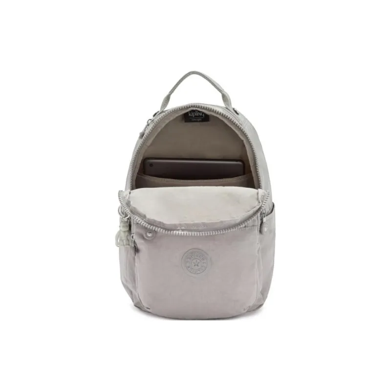 Kipling Polyamide Backpack Trumpets Unisex Gray-1